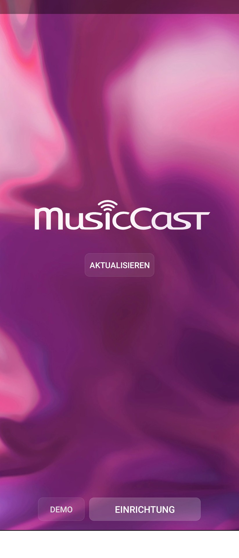 Yamaha Musiccast 50 - App