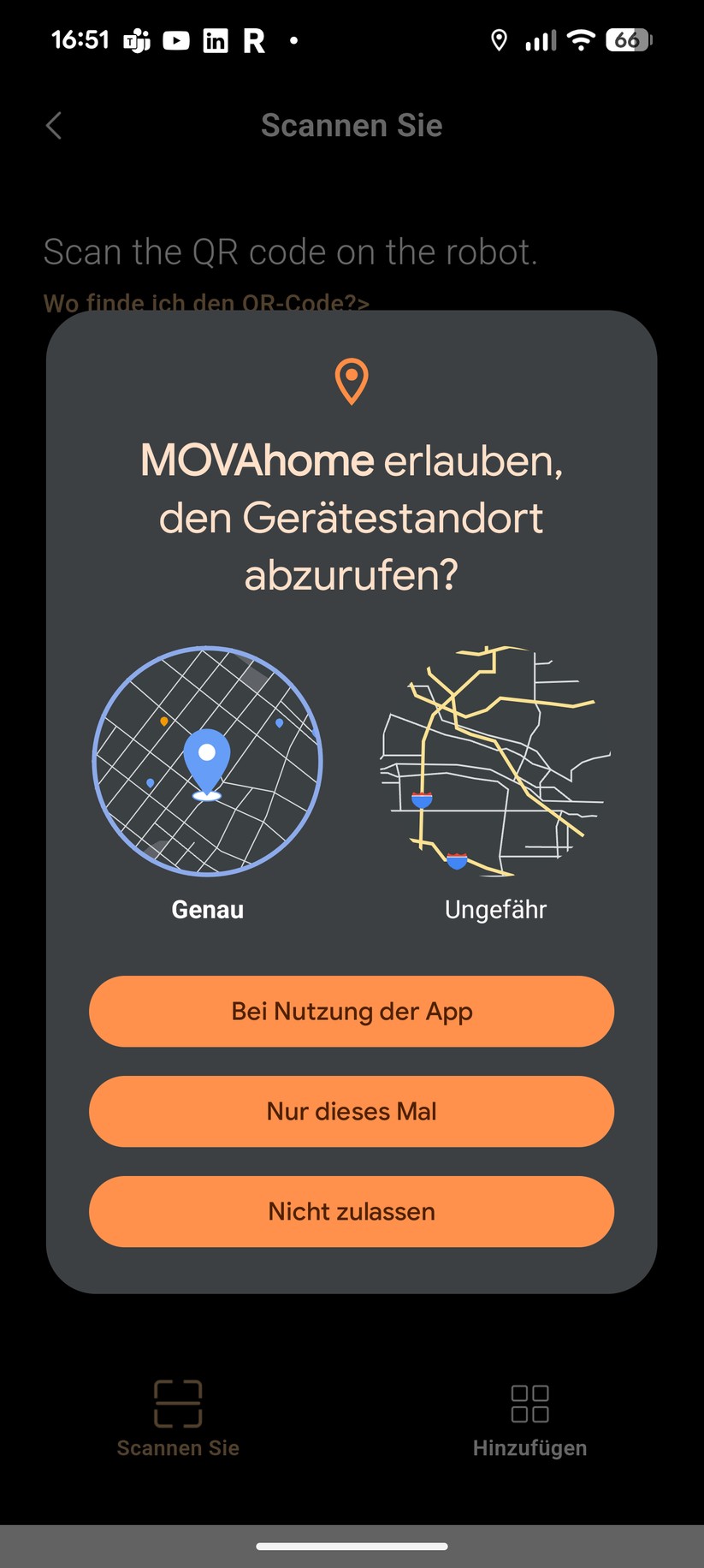 Mova V50 Ultra Complete – App