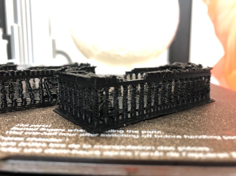 Testdruck des Creality Cr-10 Smart Pro.