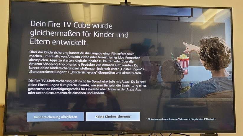 Fire TV Cube 2022: Setup