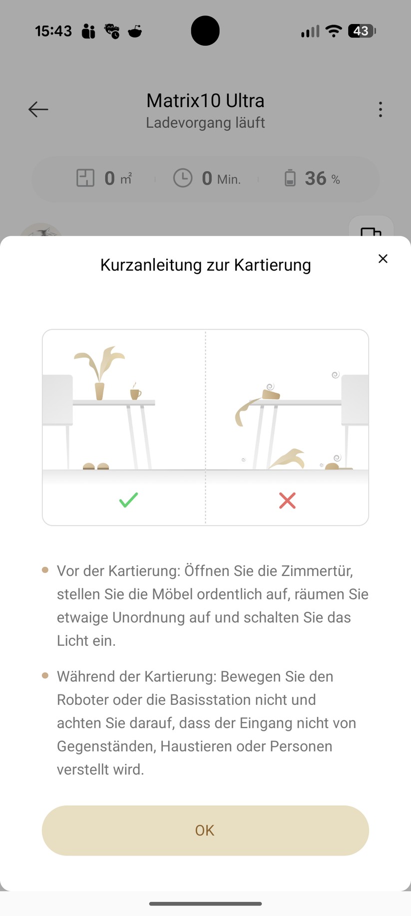Dreame Matrix 10 Ultra – App & Einrichtung