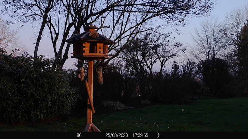 Hier ist das restliche Licht gerade so ausreichend.