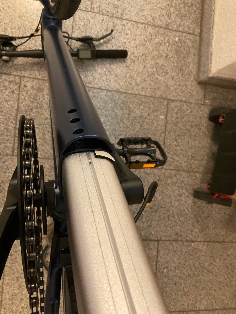 Accolmile E-Road: Klappern des Akkus beseitigen