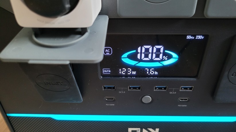 Powerstation Daranener Neo 1500 Pro mit 1382 Wh Kapazität und 1800 Watt Leistungsabgabe