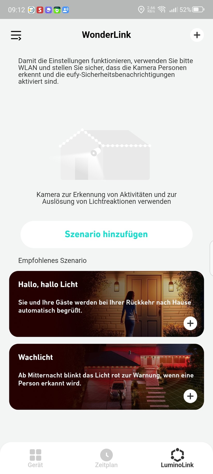 Eufy Indoor Floor Lamp E10: App