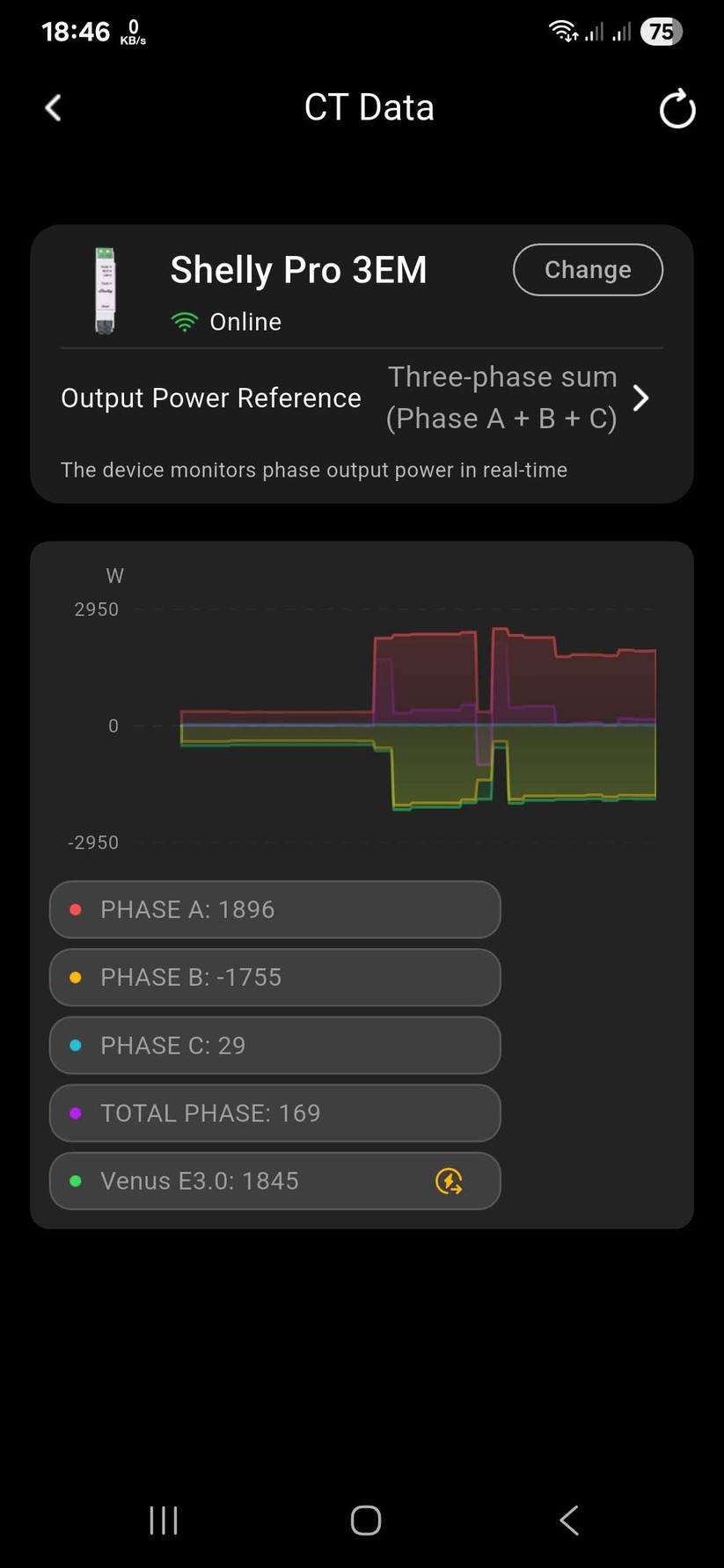 Die Marstek-App bietet Grundfunktionen für den Venus E 3.0. Aber den Einsatz von mehreren Stromspeichern deckt sie derzeit bisher nicht ab.