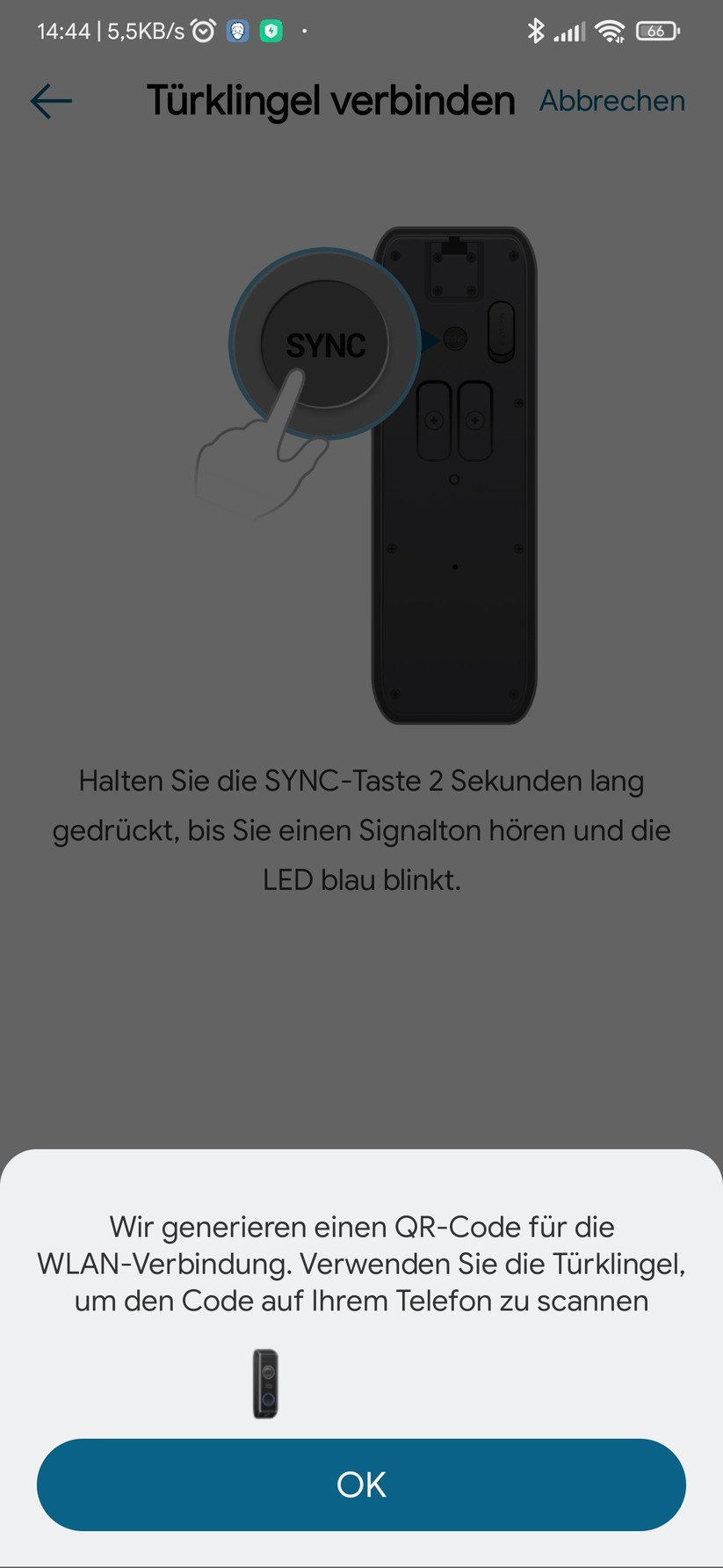 Eufy Video Doorbell Dual - App