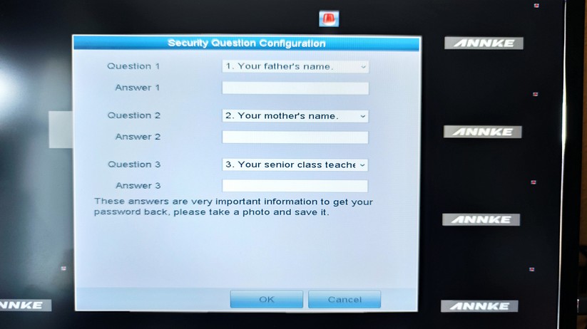 Annke NVR N48PAW: Einrichtung, Einstellungen & Betrieb