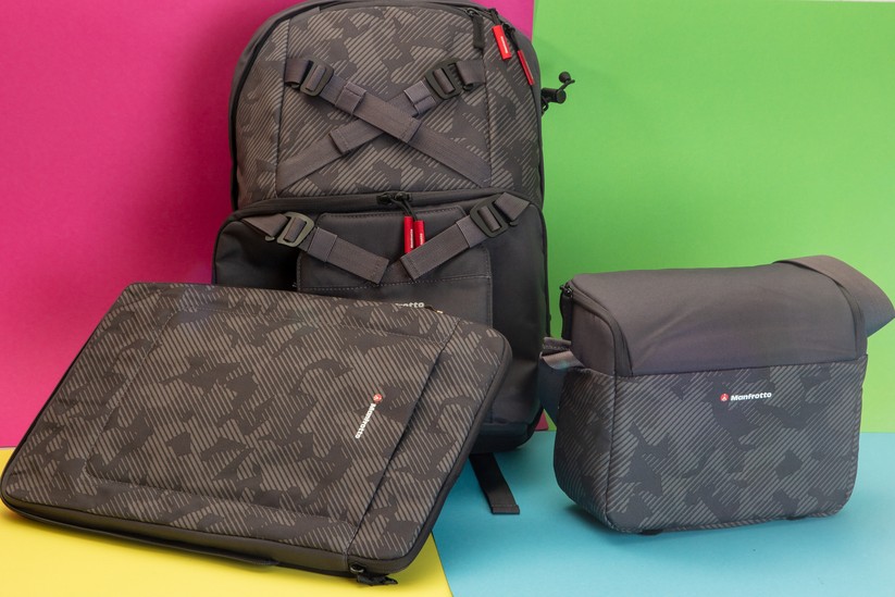 Aus dem Manfrotto Noreg Backpack-30 lassen sich die Taschen für Fotoausrüstung und Notebook herausnehmen. 