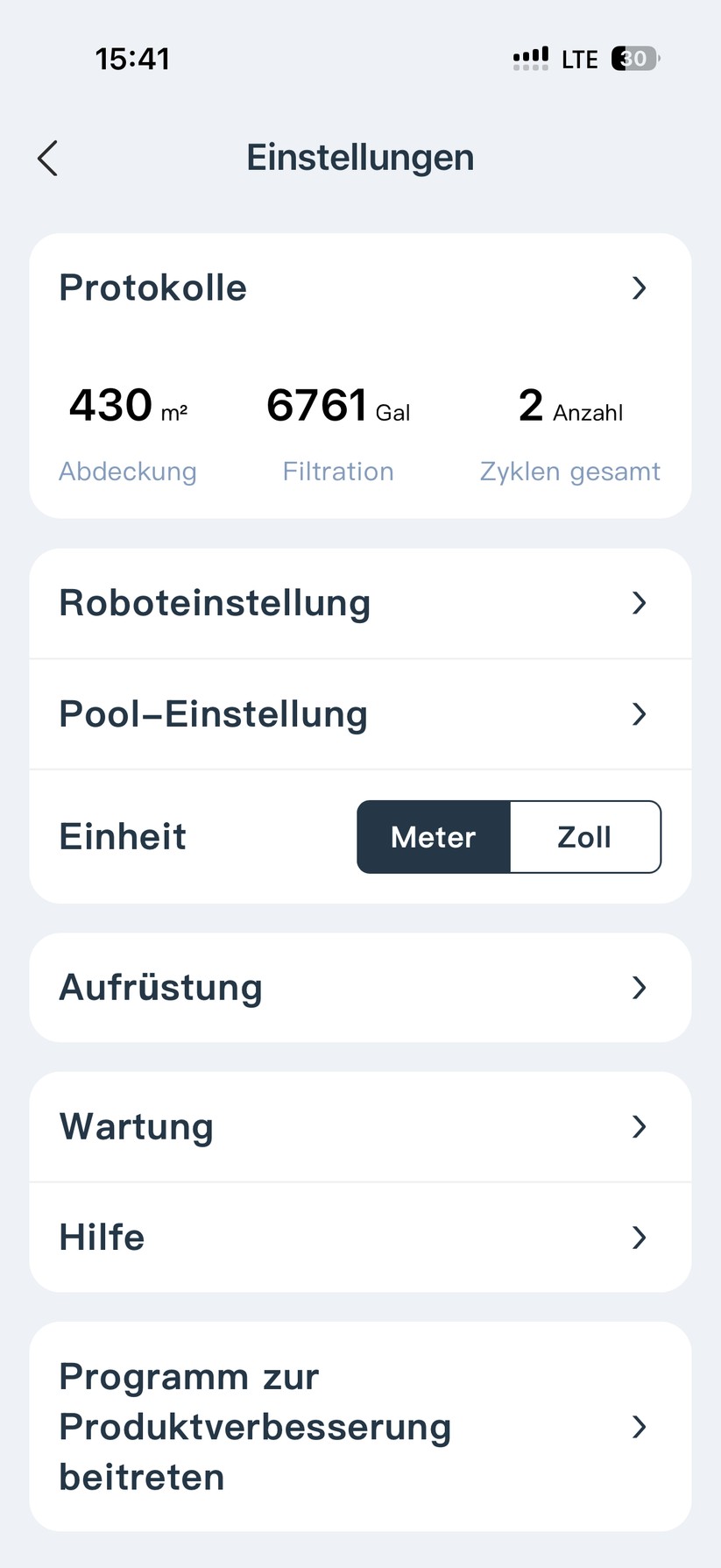 Ecovacs Ultramarine P1 - Bilder App
