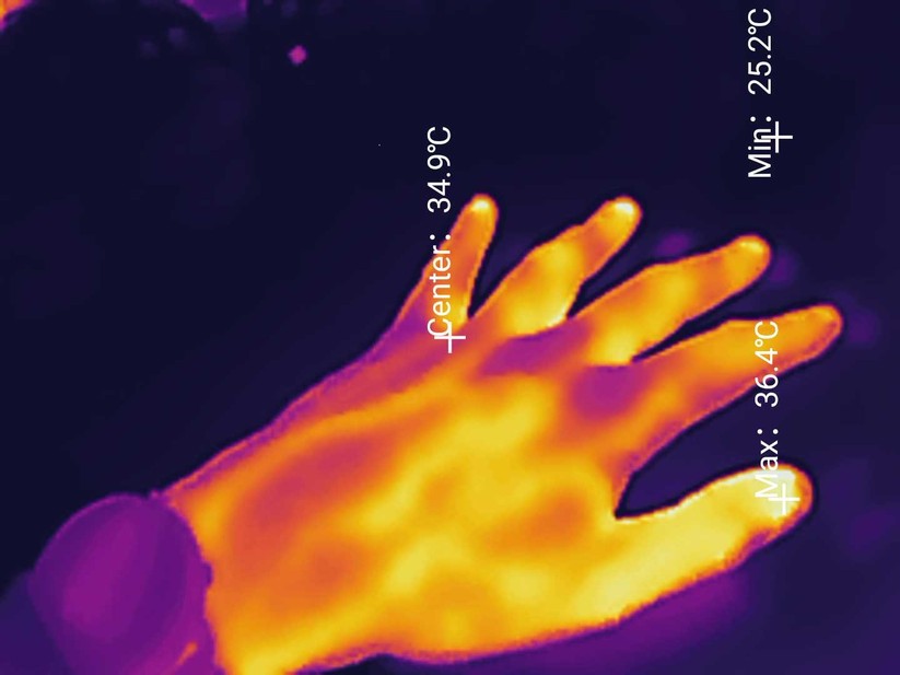 AGM Glory G1S - Wärmebildaufnahme 