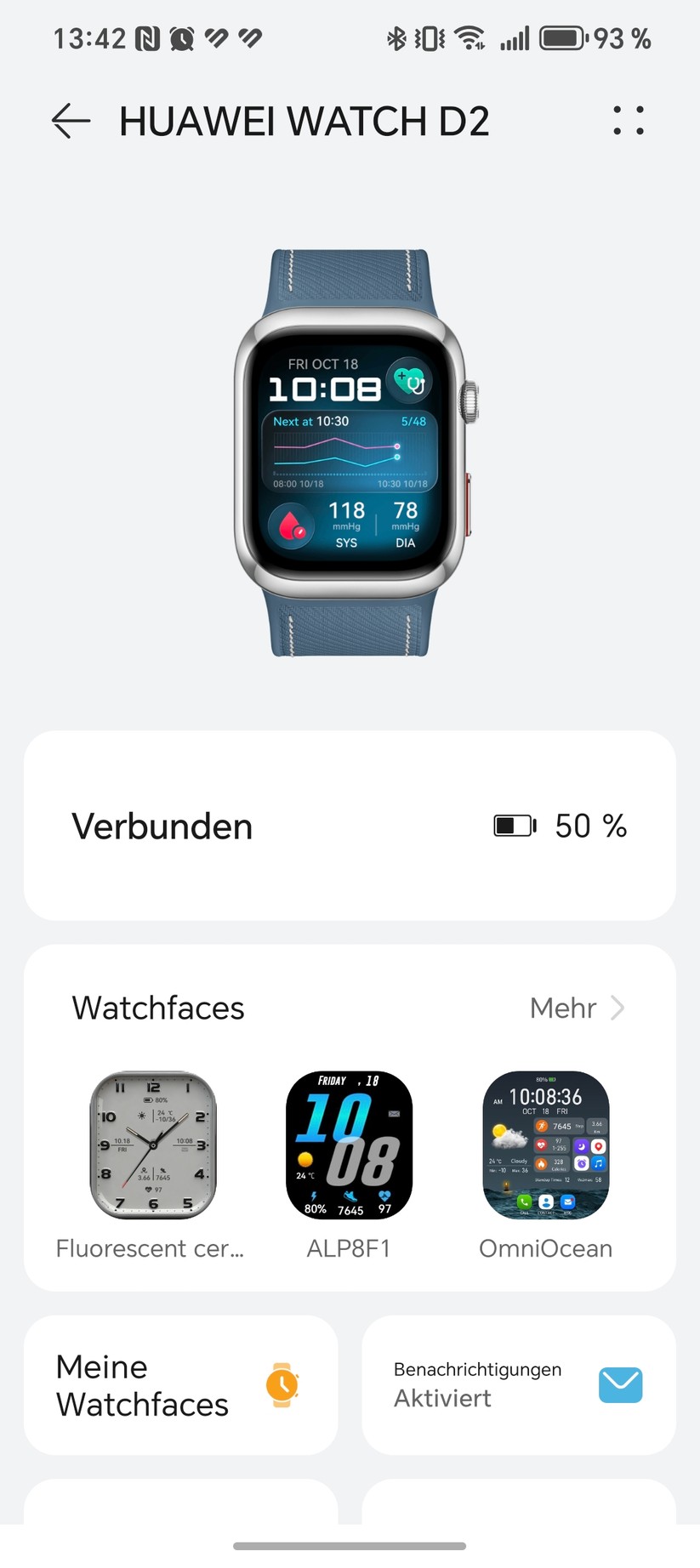 Huawei Watch D2 - Health App 