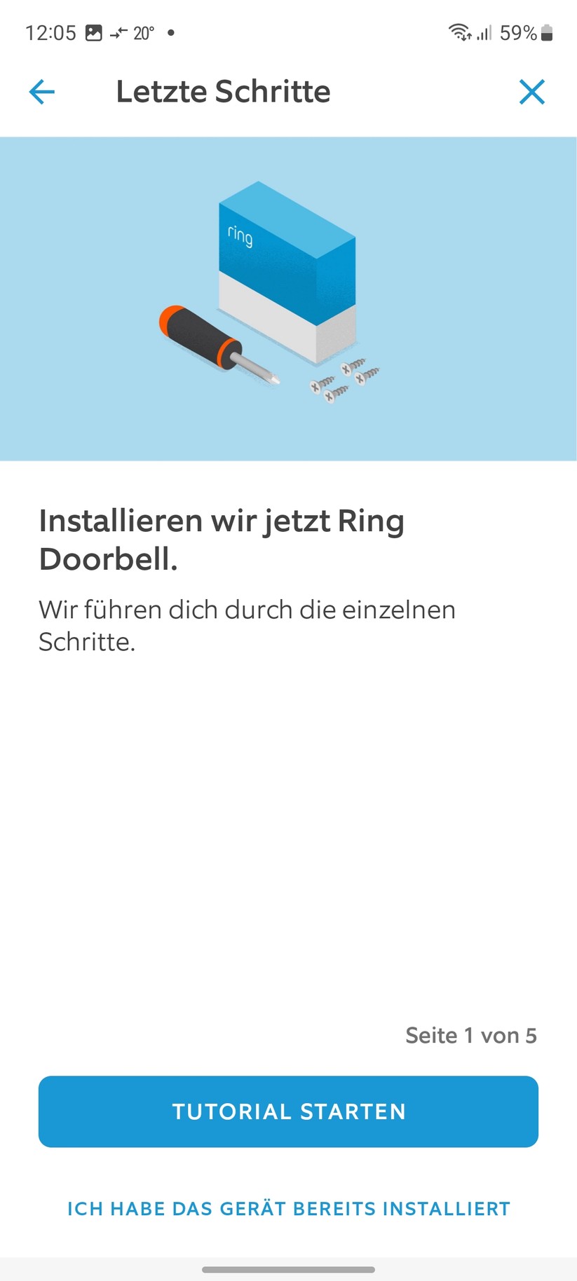 Ring Battery Video Doorbell Plus: App, Setup, Einstellungen