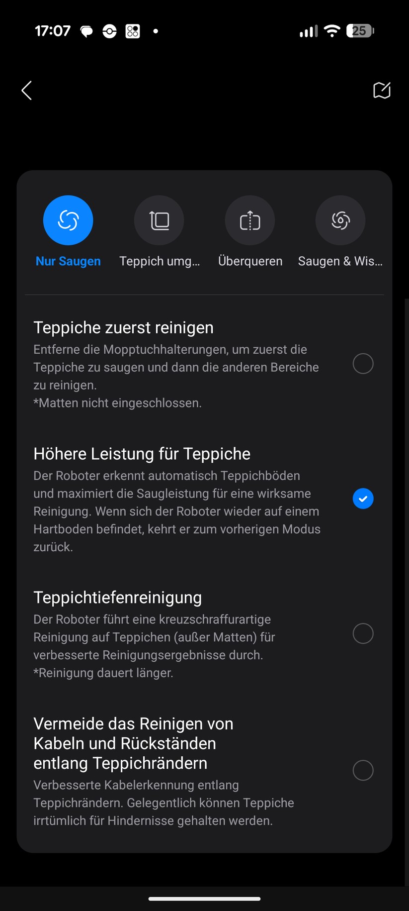 Roborock Saros 20 Sonic – App & Einrichtung