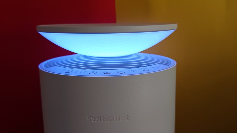 Switchbot Luftreiniger F6: kompakt, leise und Ambientebeleuchtung