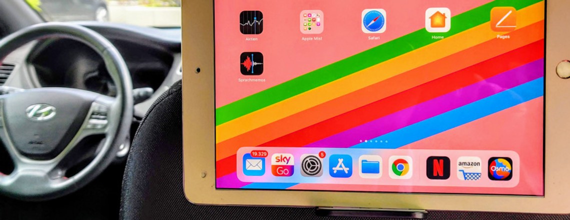 iPad & Co.: Tablet-Halterungen für den Rücksitz im Auto