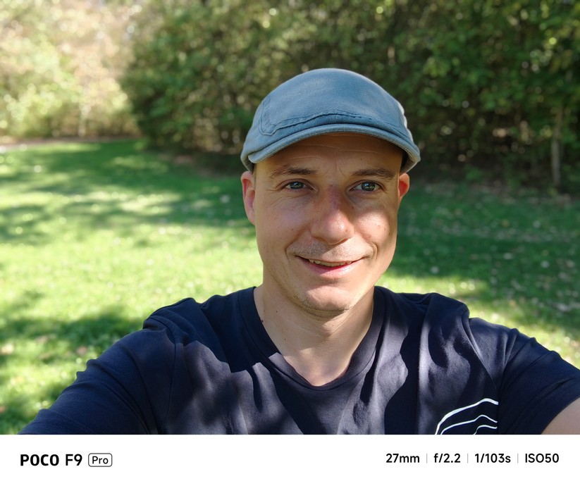 Xiaomi Poco F9 Pro: Selfie im Potrtätmodus