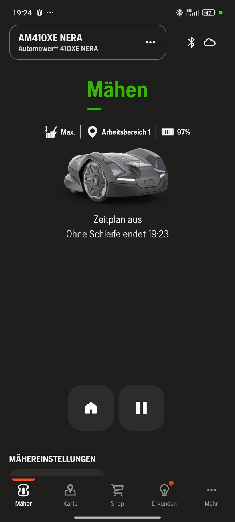 Die App ist schlicht und zweckmäßig, aber etwas durcheinander