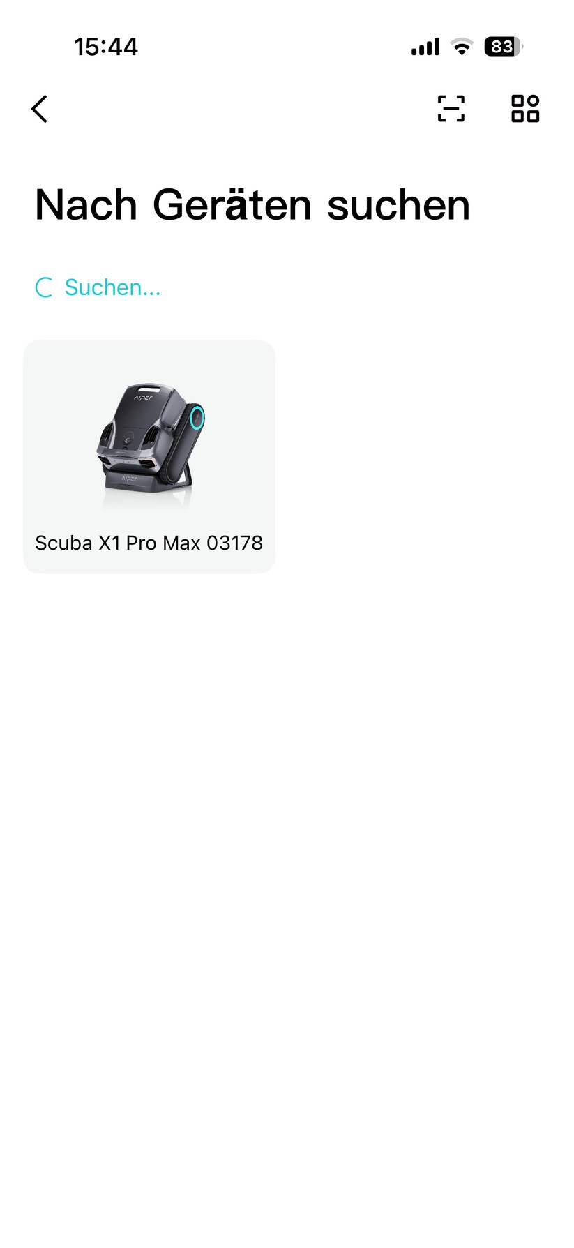 Aiper Scuba X1 Pro Max - Bilder App