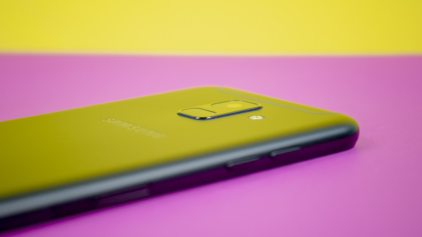 Fingerabdrucksensor des Galaxy A6