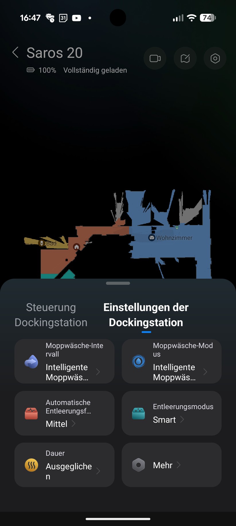 Roborock Saros 20 – App & Einrichtung