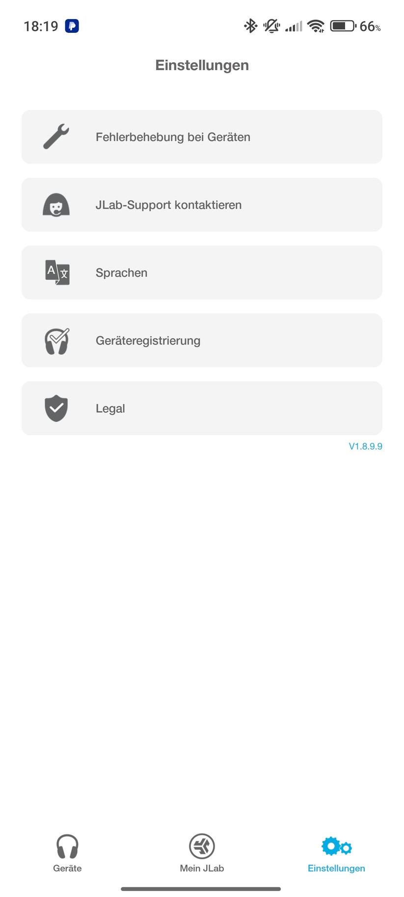 JLab JBuds ANC 3 Screenshot