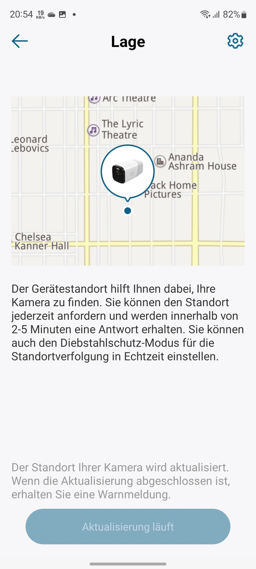 Eufy 4G LTE Starlight: GPS-Empfang