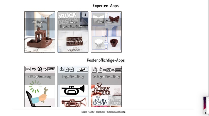 Schokoladen-3D-Drucker mycusini 2.0 