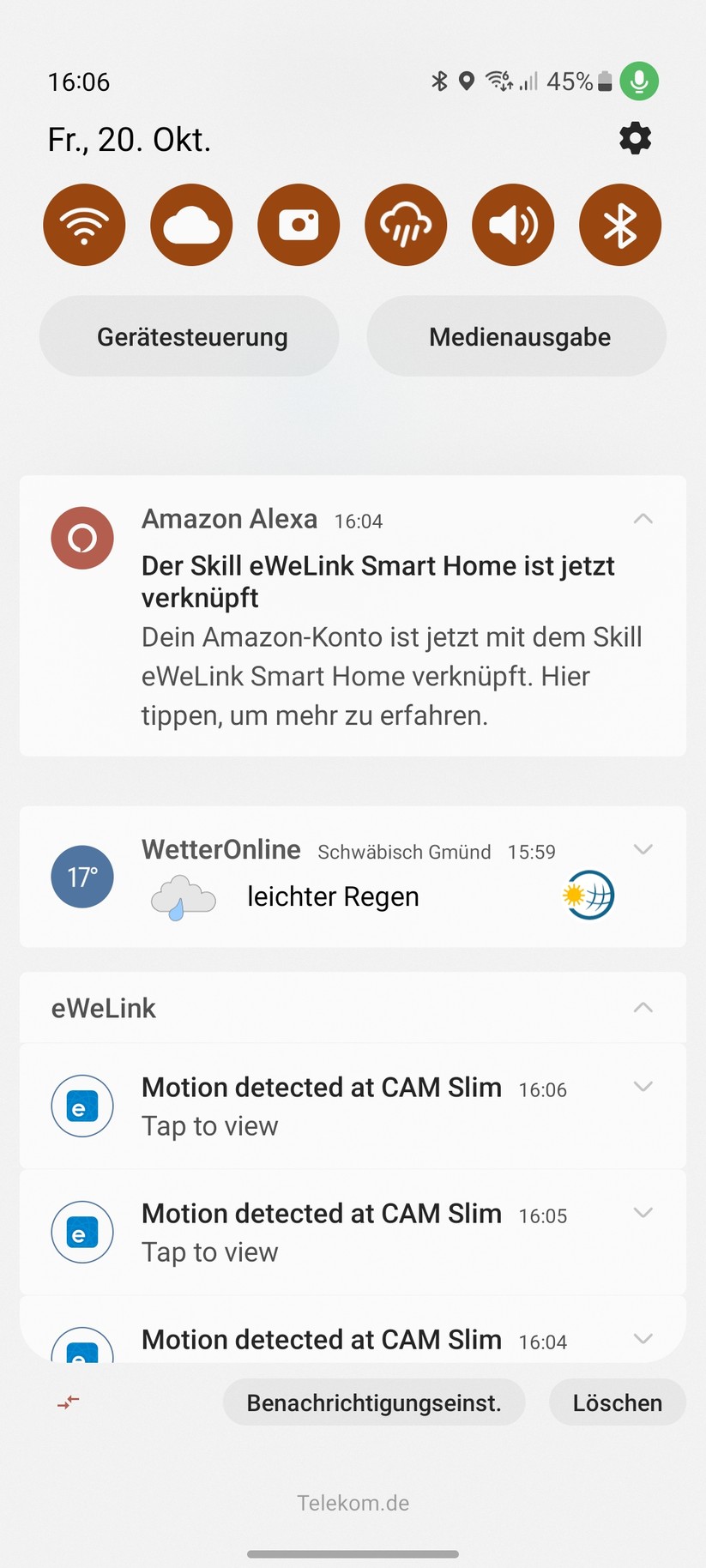 Sonoff Slim Cam: Einrichtung & Einstellungen