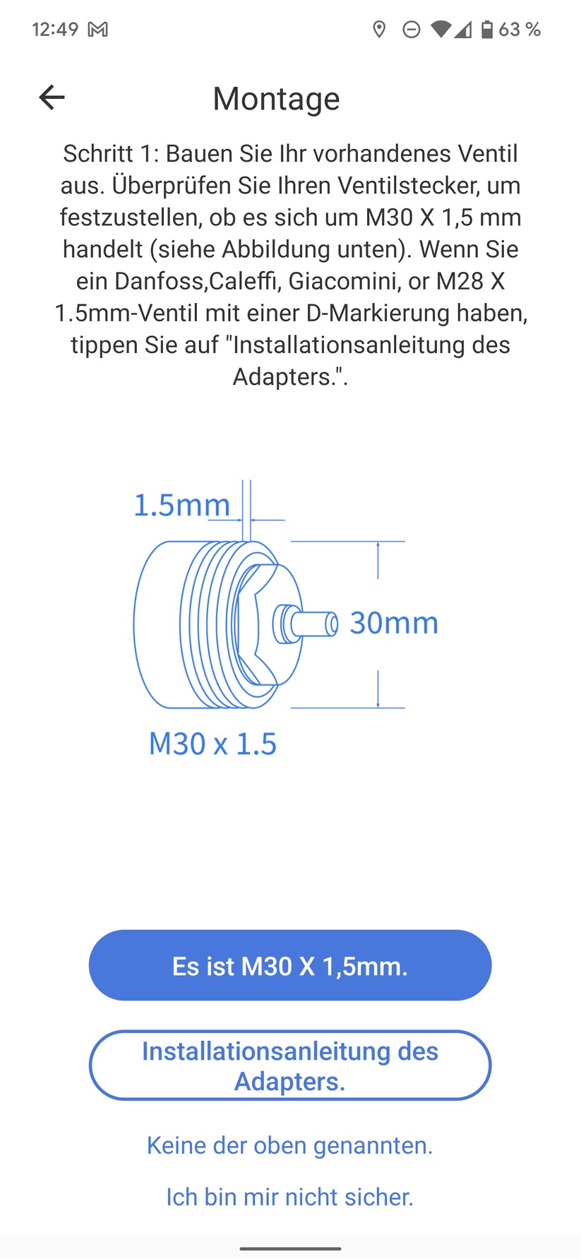 Meross Heizkörperthermostat Screenshots