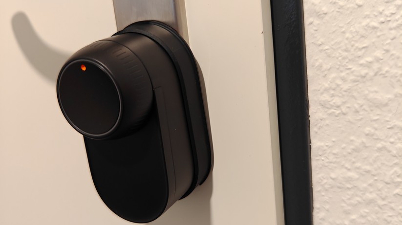 Switchbot Lock Ultra mit Keypad Vision: Montage Schloss