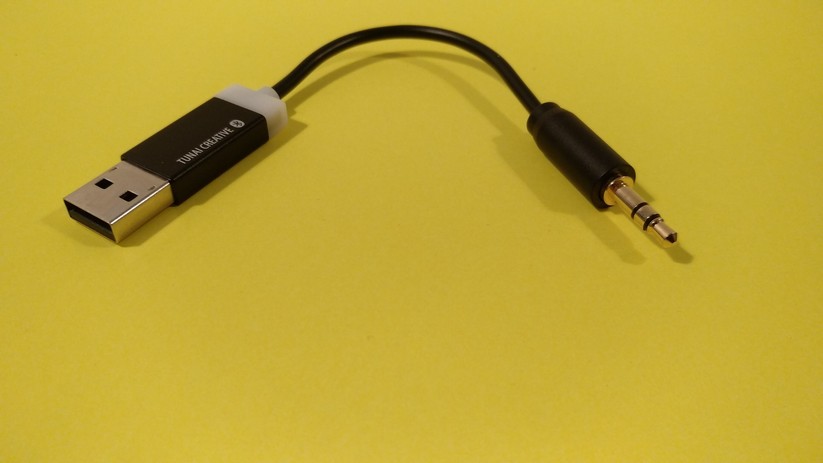 Viel kompakter kann ein Bluetooth-Empfänger wohl nicht aussehen.