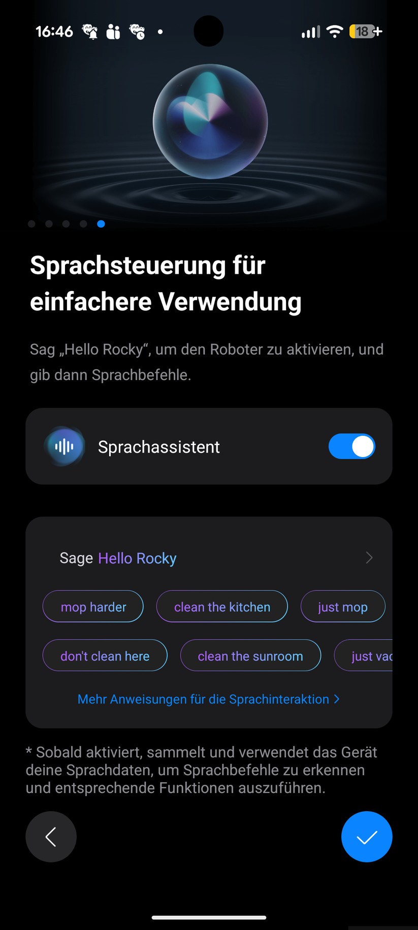 Roborock Saros 20 Sonic – App & Einrichtung