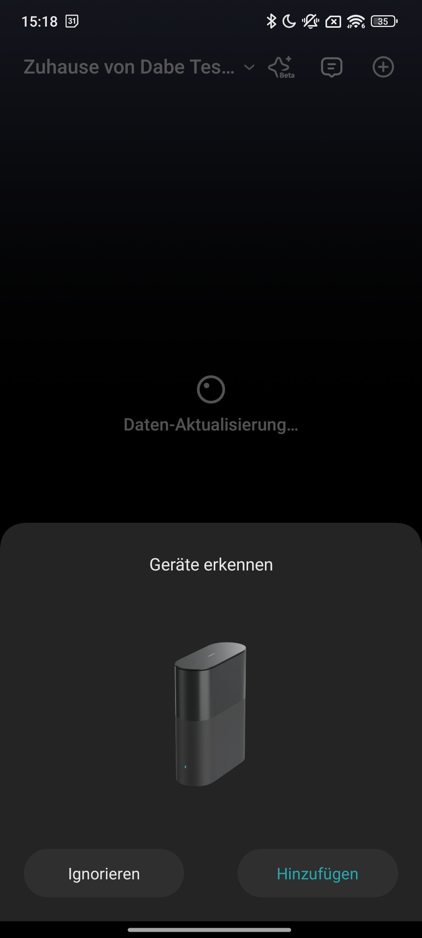 Xiaomi BE3600 Pro – App