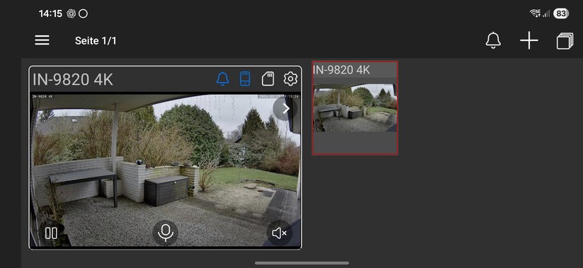 Instar IN-9820 4K: Die Steuerung der Überwachungskamera gelingt mit App oder Browser. Zudem kann sie auch in Smart-Home-Zentralen wie Home Assistant (Onvif, MQTT) und Drittherstellerlösungen wie Synology Surveillance Station eingebunden werden.
