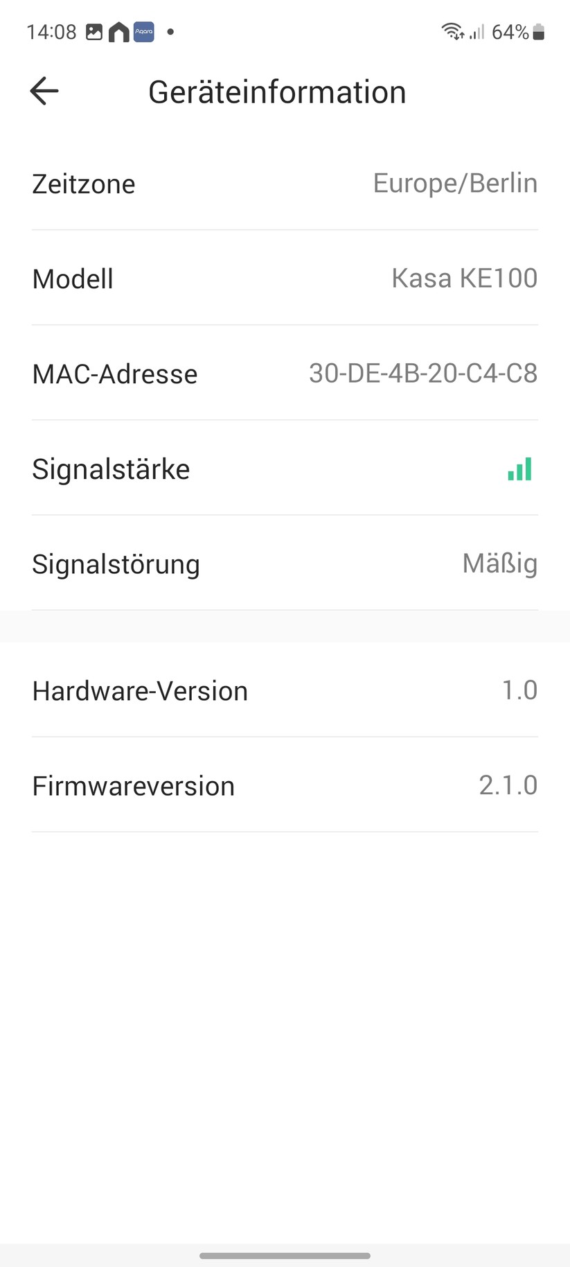  App, Einstellungen und Heizpläne