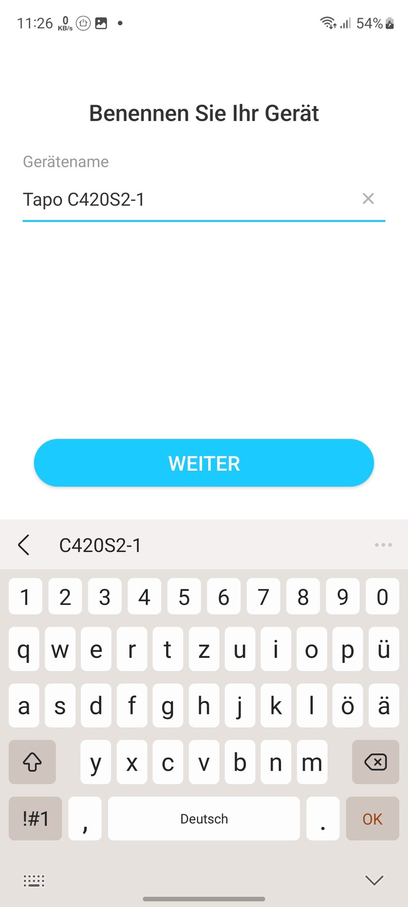 TP Link Tapo C420S2: Einrichtung