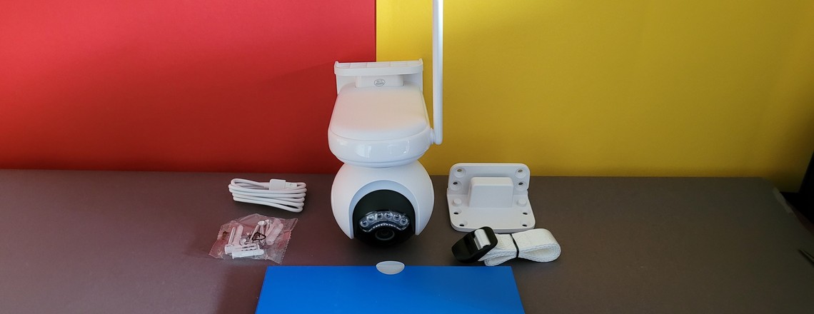 Reolink Altas PT Ultra: PTZ-Überwachungskamera mit 4K, Wi-Fi 6, Akku, farbiger Nachtsicht und kontinuierlicher Aufnahme