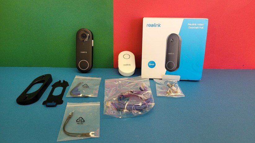 Reolink Video Doorbell: 5 Megapixel, Sichtfeld: 134° horizontal 97° vertikal, 180° diagonal