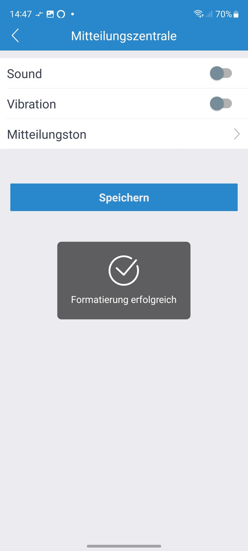 Myannke-App: Setup und Einstellungen