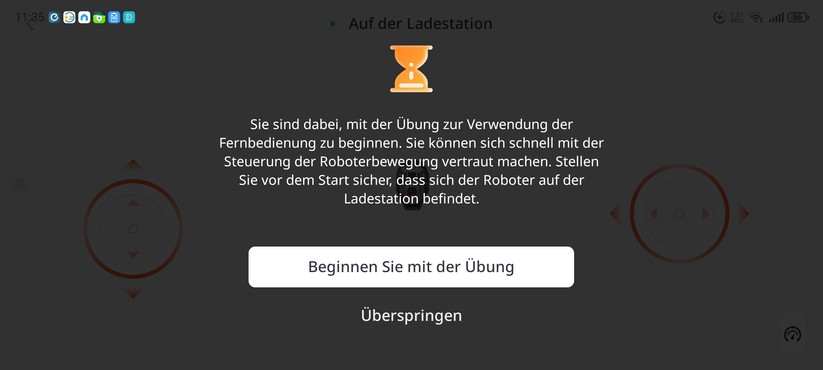  Inbetriebnahme und Kartierung