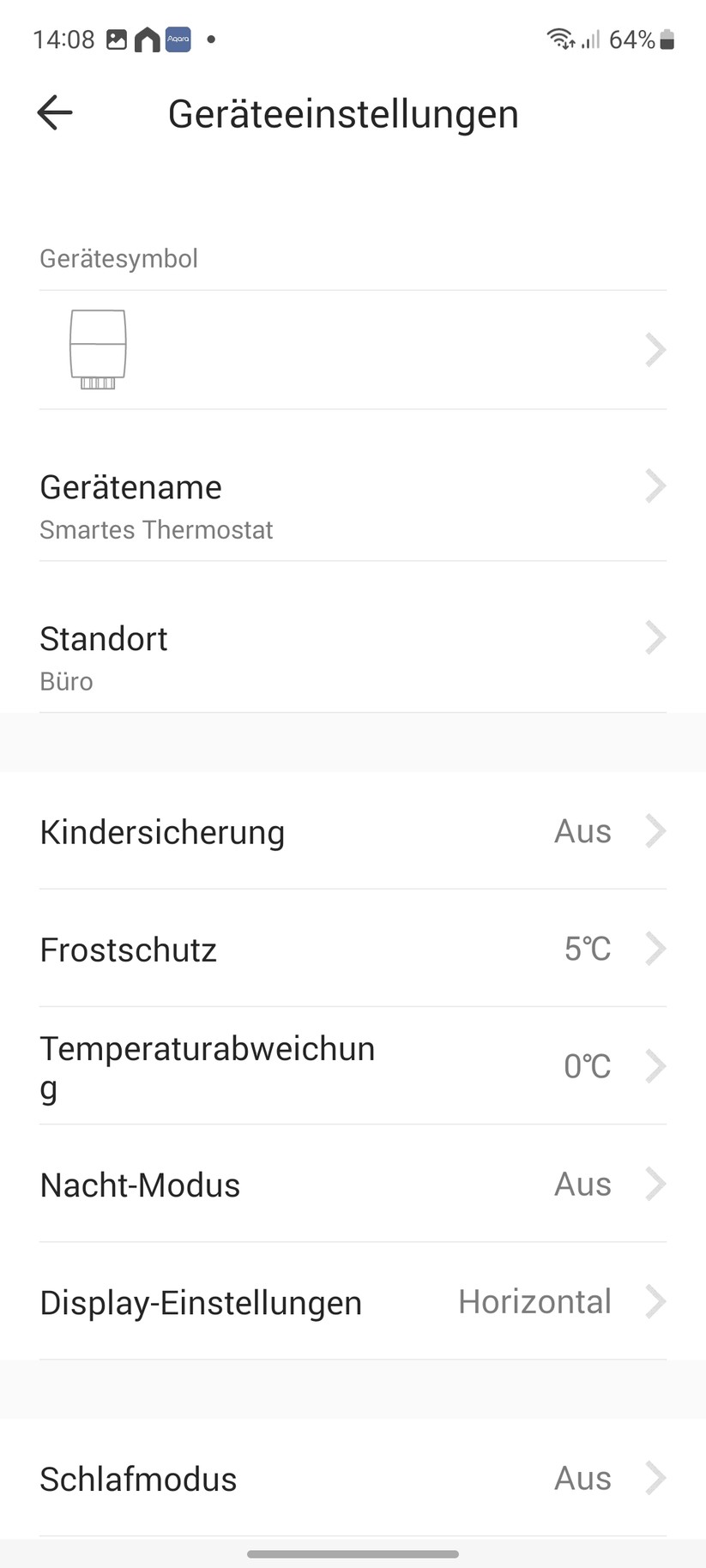  App, Einstellungen und Heizpläne