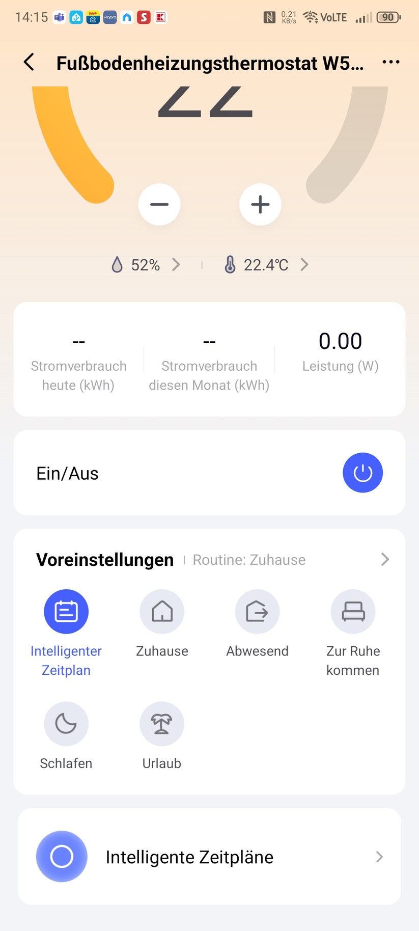 Komfortable und viele Funktionen: Aqara W500 mit Aqara-App