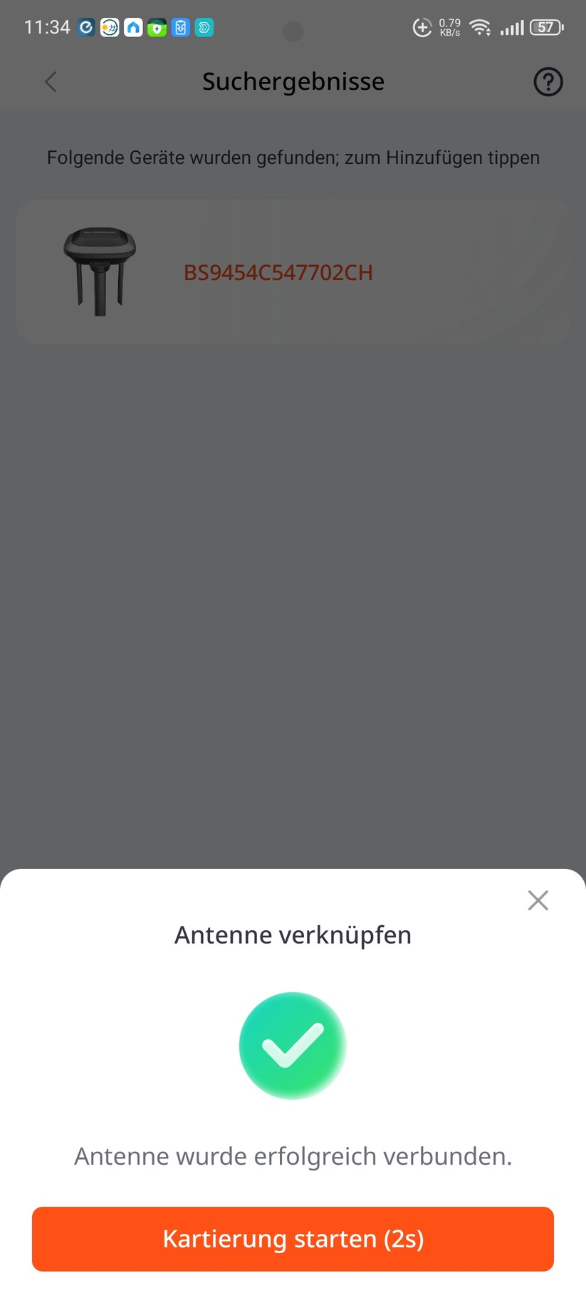  Inbetriebnahme und Kartierung