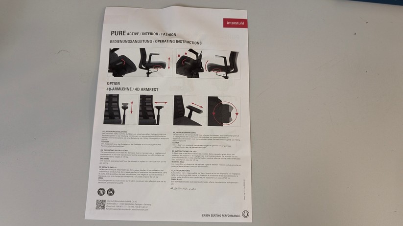 Interstuhl Pure Active