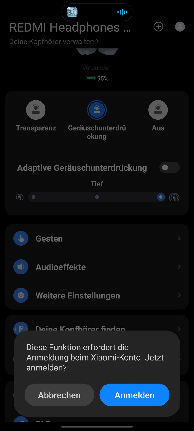 Xiaomi Redmi Headphones Neo Screenshot