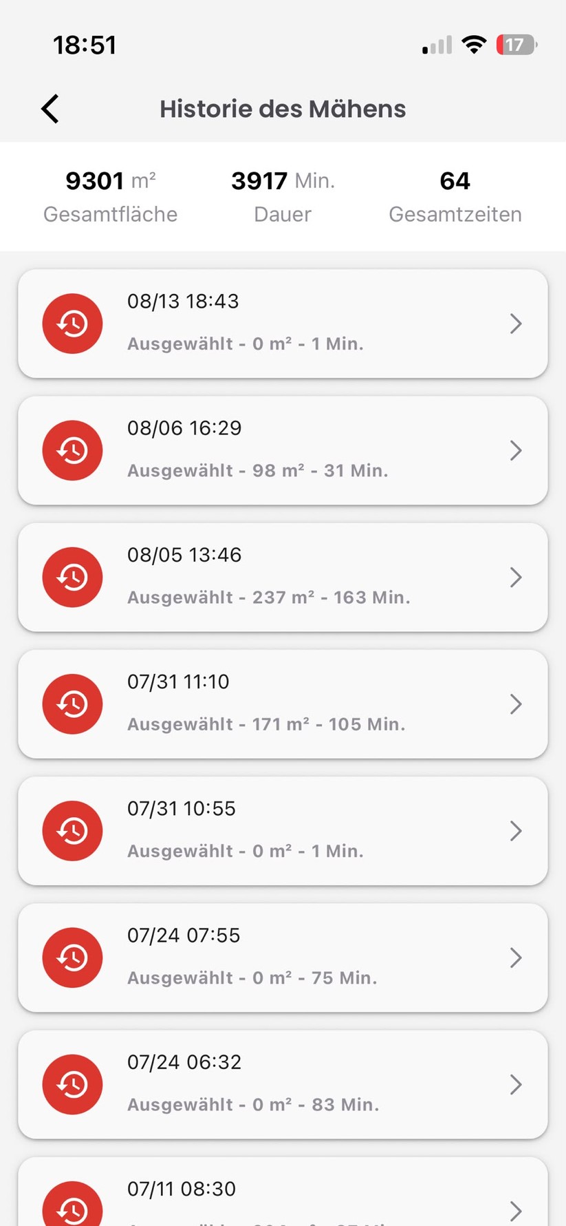 Lymow One Plus: Grundsätzlich bietet die App viele Möglichkeiten, ohne so intuitiv und umfangreich wie bei Segway oder Mammotion zu sein. Vor allem Einstellungsmöglichkeiten bei der Hinderniserkennung haben wir stark vermisst.