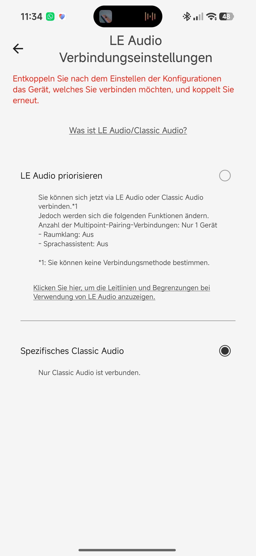 Technics EAH-A1000 Screenshot