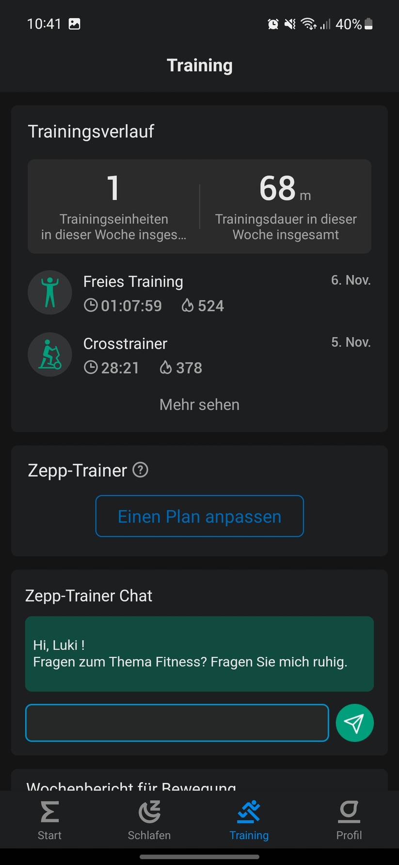 Amazfit Balance - Zapp-App