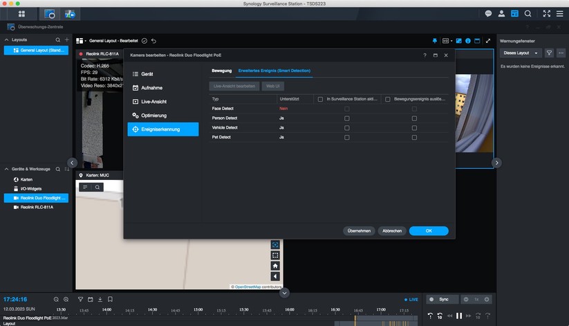 Synology Surveillance Station: Überwachungskameras konfigurieren
